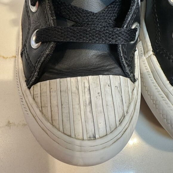 Converse Leather Chuck Taylor All Star Berkshire Boot Black Size Kid 1 - Picture 6 of 11